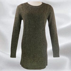 NEVADA Olive Green Sweater/Dress in Size XL